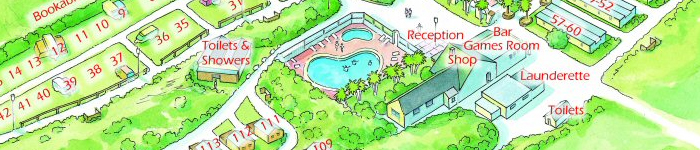 Beachside Holiday Park map